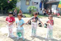 Lomba 17 Agustus anak-anak di Kampung Badakputih, RT 005 RW 009, Palabuhanratu.