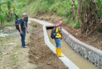 Peningkatan PJIP 14 di Cibagong, Desa Parakanlima, Kecamatan Cikembar, Kabupaten Sukabumi, Rabu (1/10/2025).