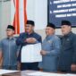 DPRD Kabupaten Sukabumi sahkan dua Raperda, Selasa (14/10/2025). |Foto : Dok. DPRD