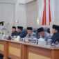 Rapat paripurna Penyampaian Pandangan Umum Fraksi-Fraksi DPRD Kabupaten Sukabumi