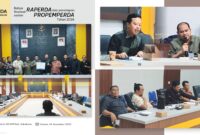 Rapat kerja Bapemperda DPRD Kabupaten Sukabumi