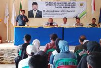 Anggota DPRD Fraksi Golkar, Ujang Abdurohim Rochmi, melaksanakan kegiatan reses di Desa Cibenda, Rabu (4/2/2026).