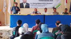 Anggota DPRD Fraksi Golkar, Ujang Abdurohim Rochmi, melaksanakan kegiatan reses di Desa Cibenda, Rabu (4/2/2026).