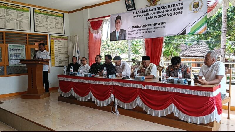 Anggota DPRD Fraksi PKB, Dadang Hermawan, melaksanakan reses di Ciracap, Rabu (4/2/2026).
