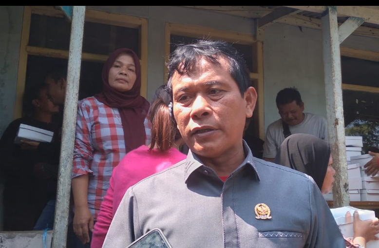 Anggota DPRD Kabupaten Sukabumi dari Fraksi PDIP, Junajah Jajah Nurdiansyah.