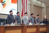 Rapat Paripurna DPRD Kabupaten Sukabumi, Kamis (9/7/2026).