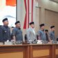Rapat Paripurna DPRD Kabupaten Sukabumi, Kamis (9/7/2026).