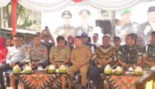 Ketua DPRD Kabupaten Sukabumi, Budi Azhar Mutawali, saat menghadiri launching Parkir Wisata Someah di Kawasan Pantai Istana Presiden, Citepus, Palabuhanratu, Senin (3/8/20206).