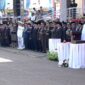 Bupati Sukabumi, Asep Japar, bertindak sebagai Inspektur Upacara Peringatan HUT RI ke-81, Senin (17/8/2026).
