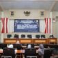Rapat paripurna DPRD Kabupaten Sukabumi, Kamis (3/9/2026).